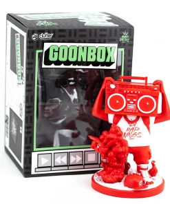 Clutter Toys Toronto Red Goonbox By Chris B Murray X Clutter X Collective