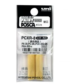 Durable Supply Replacement Tips For Uni Paint PX-30 / Posca PC-8K, Pack Of 2 (PCXR-8)