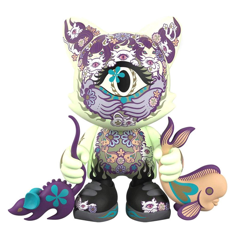 Superplastic “Ailurophile Glow” Superjanky By Junko Mizuno X Superpastic 1 Superplastic “Ailurophile Glow” Superjanky By Junko Mizuno X Superpastic