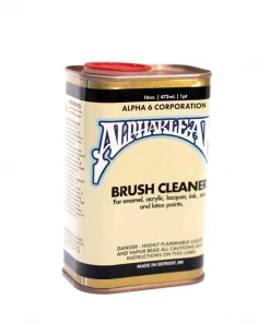 Alphaklean Brush Cleaner 16oz By Alpha 6 Corp