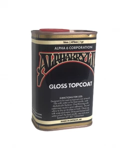 Alphakrylik Gloss Top Coat 16oz By Alpha 6 Corp Alpha 6 Corp Additives