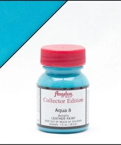 Collector Edition Leather Paints Aqua 8 Angelus Collectors Leather Paint