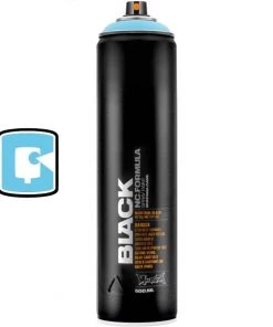 Montana Cans Baby Blue 600ML Extended Montana Black Spray Paint