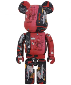 Andy Warhol X Jean Michel Basquiat 1000% Bearbrick By Medicom Toy