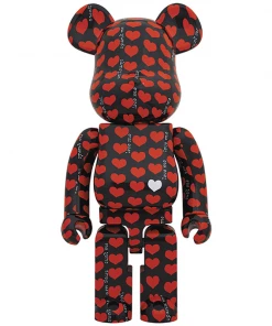 Black Heart 1000% Bearbrick By Medicom Toy