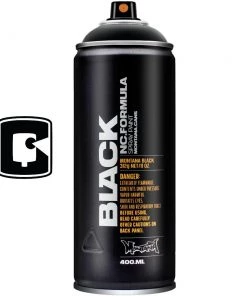 Montana Cans Black 400ML Montana Black Spray Paint