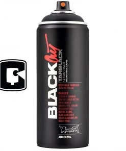 Montana Cans Blackout 400 ML Montana Black Spray Paint 400ML