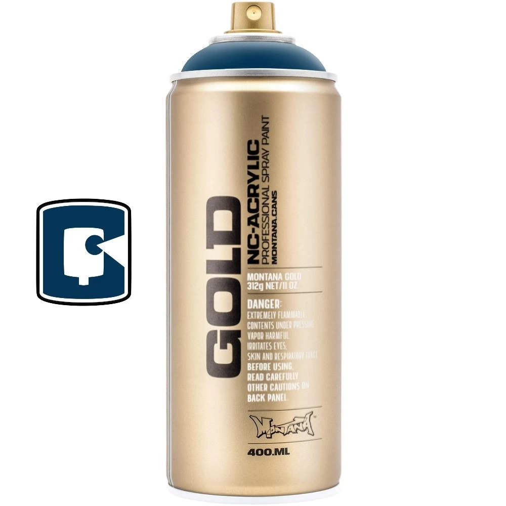 Montana Cans Blue Note 400ML Montana Gold Spray Paint 1 Montana Cans Blue Note 400ML Montana Gold Spray Paint