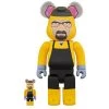 Breaking Bad Walter White 100% & 400% Bearbrick Set By Medicom Toy