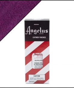 Burgundy Angelus Suede Dye