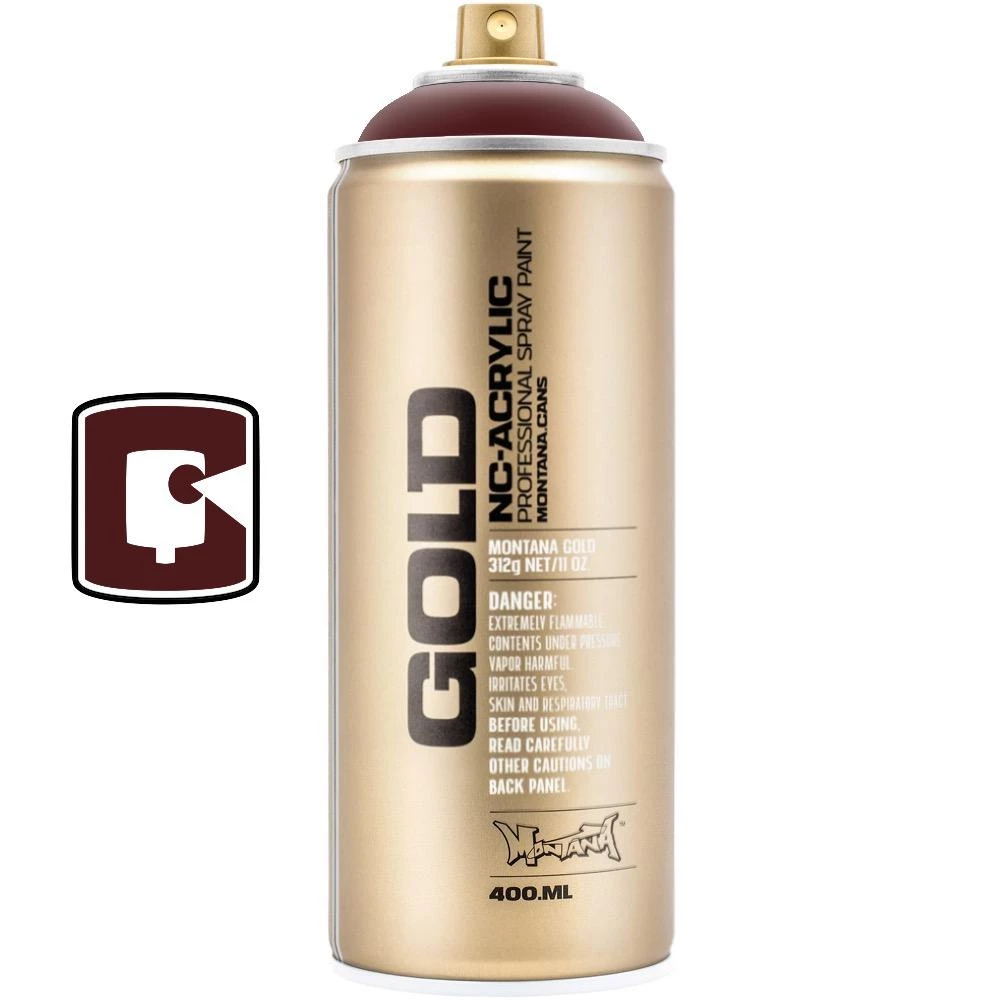 Montana Cans Standard Chestnut 400ML Montana Gold Spray Paint 1 Montana Cans Standard Chestnut 400ML Montana Gold Spray Paint