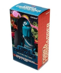Kidrobot Kidrobot Designer Sculptures BLACK Cobra Commander Transformers Vs G.I.Joe 7