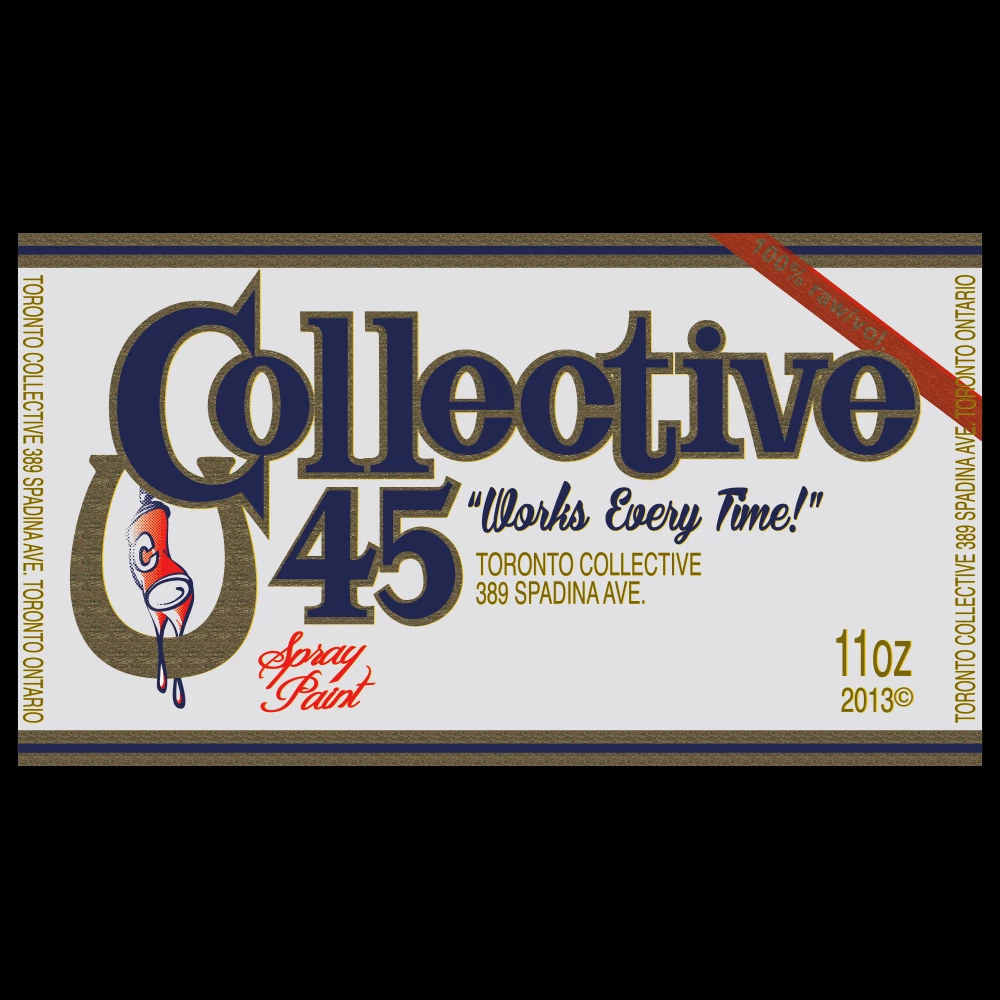 TorontoCollective Collective 45 Label Sticker