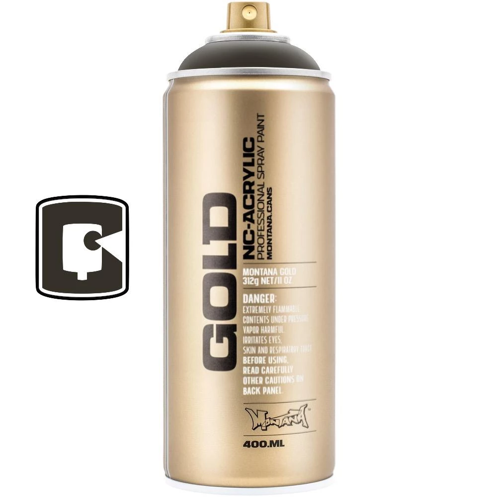 Montana Cans Standard Concrete 400ML Montana Gold Spray Paint 1 Montana Cans Standard Concrete 400ML Montana Gold Spray Paint