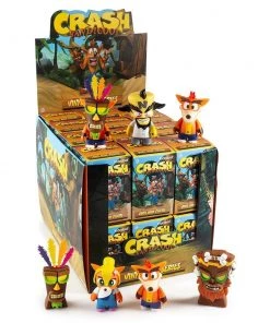 Kidrobot Crash Bandicoot Blind Box Series