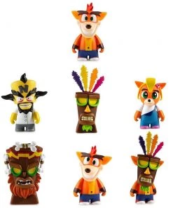 Kidrobot Crash Bandicoot Blind Box Series