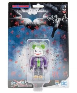 Medicom 100% Bearbrick Dark Knight Laughing Joker 100% Bearbrick