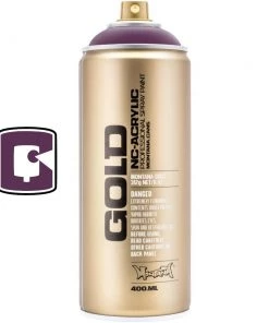 Montana Cans Deep Purple 400ML Montana Gold Spray Paint Standard