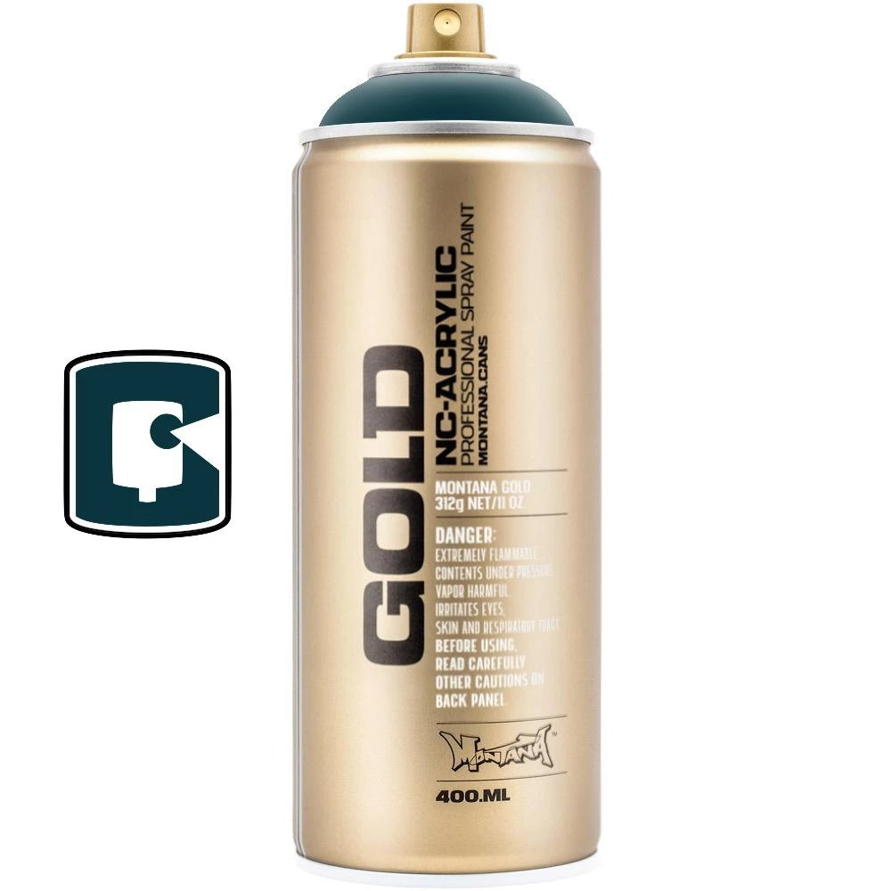 Montana Cans Standard Deep Sea 400ML Montana Gold Spray Paint 1 Montana Cans Standard Deep Sea 400ML Montana Gold Spray Paint