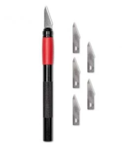 Angelus Detail Knife #2 + 5 Replacement Blade