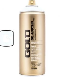 Montana Cans Disco White 400ML Montana Gold Spray Paint