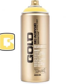 Montana Cans Standard Easter Yellow 400ML Montana Gold Spray Paint
