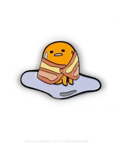 Kidrobot Pins Gudetama Eggstra Lazy Enamel Pin Series By Kidrobot X Sanrio