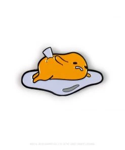 Kidrobot Pins Gudetama Eggstra Lazy Enamel Pin Series By Kidrobot X Sanrio