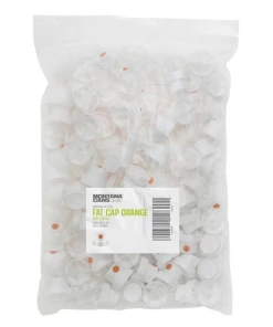 Spray Paint Caps Caps & Adaptors Montana Fat Cap White Orange Dot