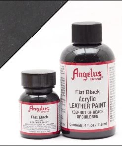 Flat Black Angelus Leather Paint Angelus Standard Paint