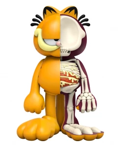 XXRAY Garfield Designer Figure By Jason Freeny And Nickelodeon X Mighty Jaxx