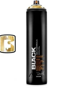 Montana Cans Goldchrome 600ML Extended Montana Black Spray Paint