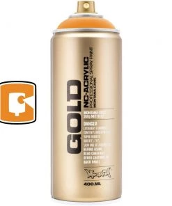 Montana Cans Golden Yellow 400ML Montana Gold Spray Paint Standard