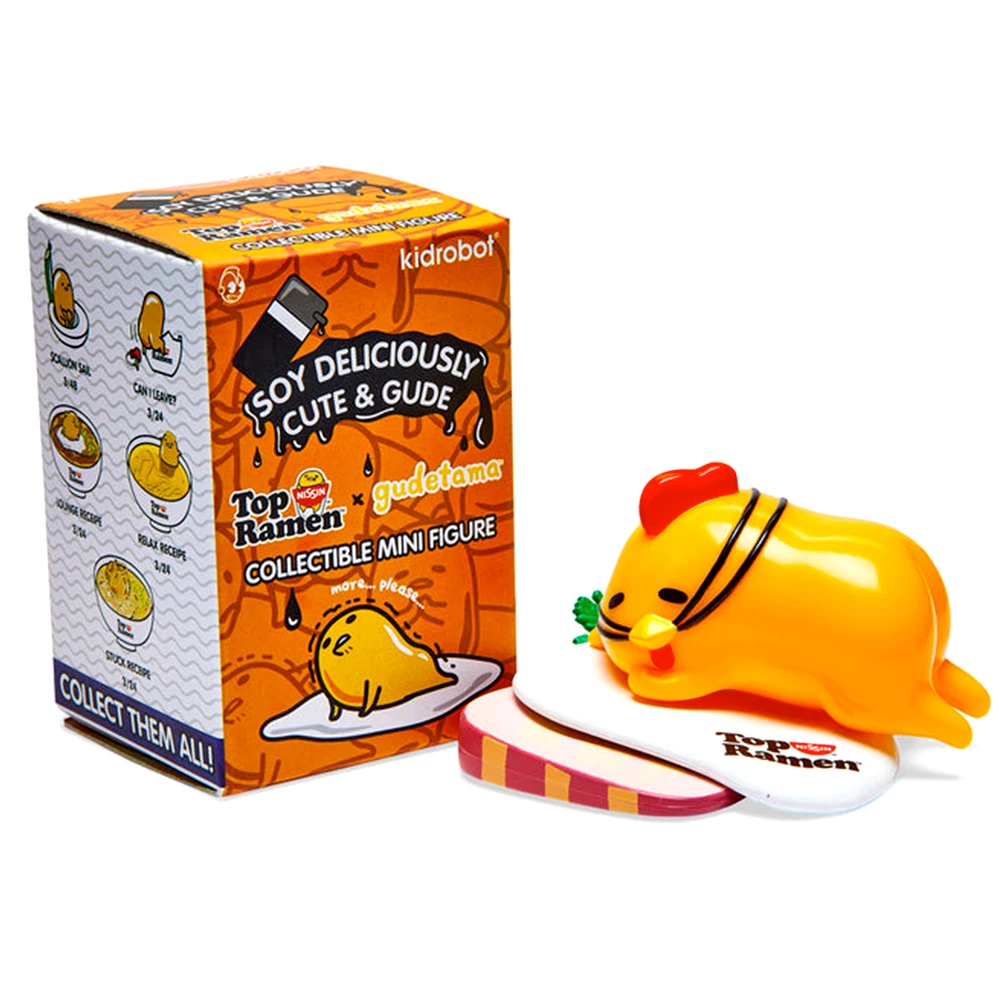 Soy Deliciously Cute & Gude - Gudetama X Nissin Top Ramen Mini Series By Kidrobot 2 Soy Deliciously Cute & Gude - Gudetama X Nissin Top Ramen Mini Series By Kidrobot