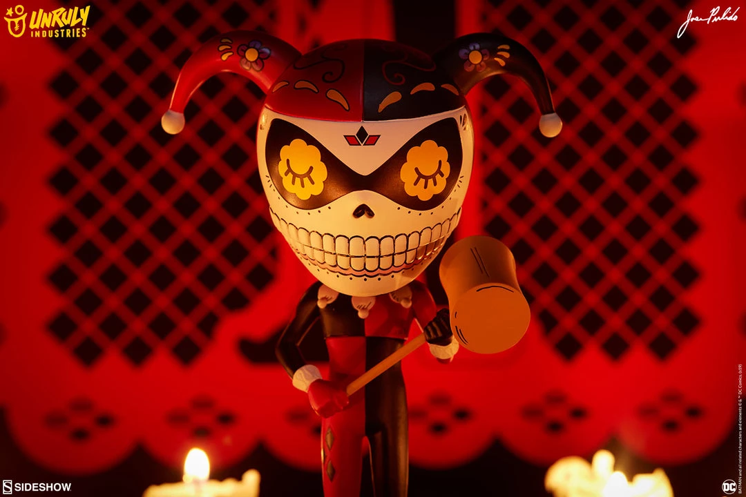 Harley Quinn Calavera By Jose Pulido X Unruly Industries 2 Harley Quinn Calavera By Jose Pulido X Unruly Industries