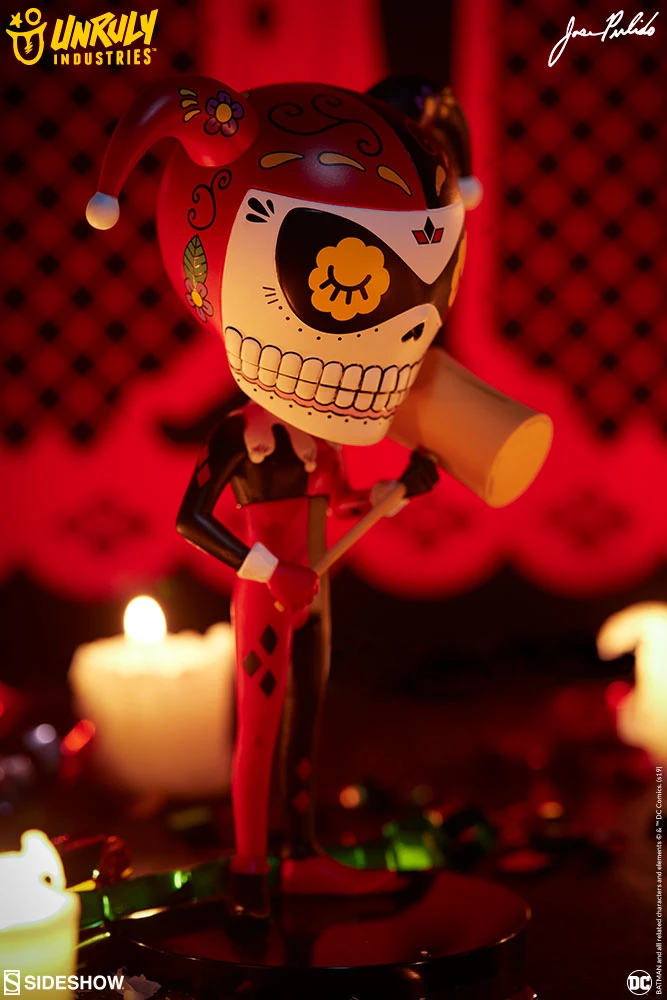 Harley Quinn Calavera By Jose Pulido X Unruly Industries 3 Harley Quinn Calavera By Jose Pulido X Unruly Industries