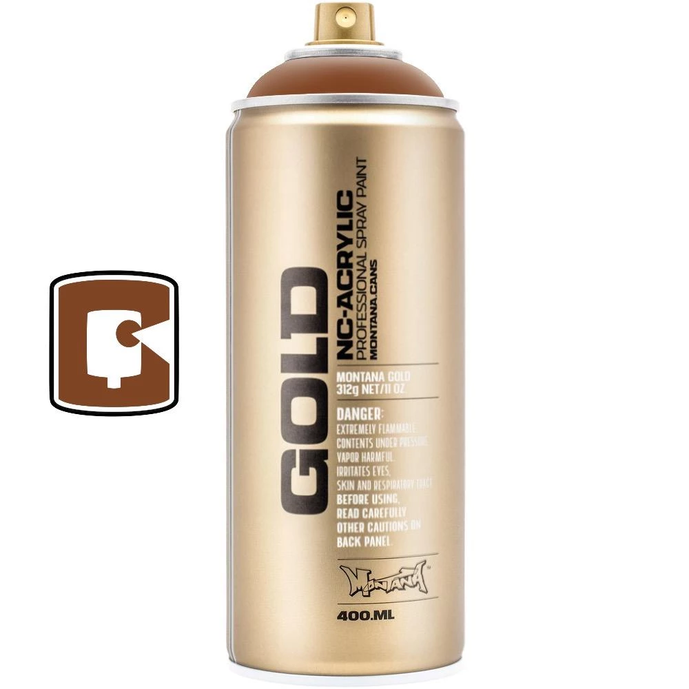Montana Cans Hazelnut 400ML Montana Gold Spray Paint 1 Montana Cans Hazelnut 400ML Montana Gold Spray Paint