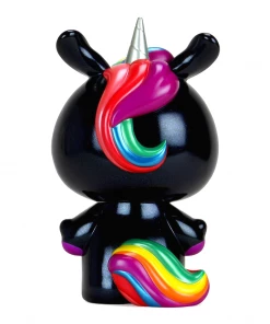 Kidrobot Kidrobot Designer Sculptures Hello Kitty® Unicorn 8" Vinyl Art Figure - Midnight Rainbow Edition