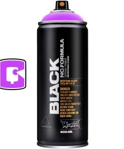 Montana Cans Infra Violet 400ML Montana Black Spray Paint