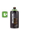 Montana Cans Irish Green 150ML Montana Black Spray Paint