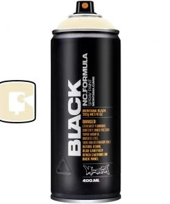 Montana Cans Ivory 400ML Montana Black Spray Paint