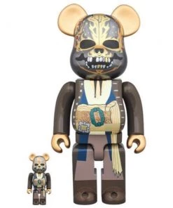 Pirates Of The Caribbean Jack Sparrow 100% + 400% Bearbrick By Medicom Toy