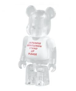 Medicom Bearbrick Vault Japanese Gentlemen Please Stand Up By Moichi Kuwahara 100% Bearbrick Series 18