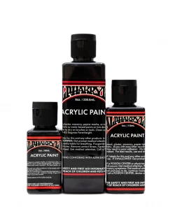 Jet Black Alphakrylik Acrylic Paint By Alpha 6 Corp