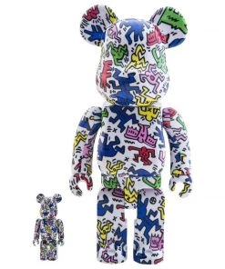 Keith Haring 100% + 400% Bearbrick By Medicom Toy