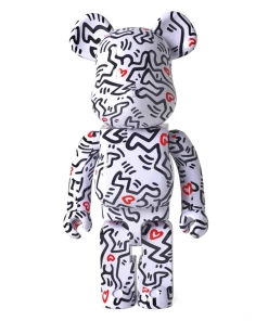 Keith Haring #8 100% + 400% Bearbrick By Medicom Toy