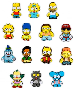 Kidrobot X The Simpsons Enamel Pin Series Kidrobot Pins