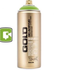 Montana Cans Lawn Green 400ML Montana Gold Spray Paint Standard