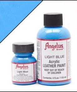 Light Blue Angelus Leather Paint
