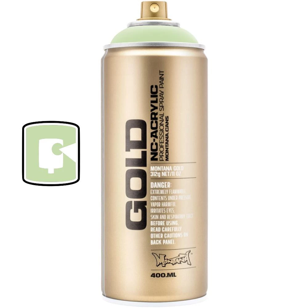 Montana Cans Linden Green 400ML Montana Gold Spray Paint 1 Montana Cans Linden Green 400ML Montana Gold Spray Paint